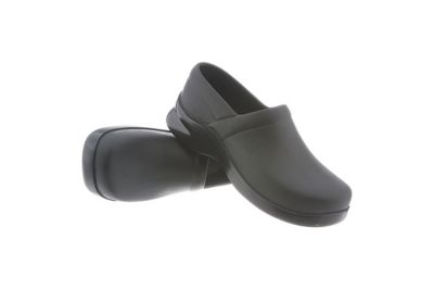 Image showing 6 th Klogs Footwear Men's Bistro Clogs, Black