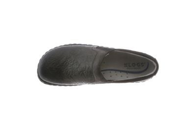 Image showing  Naples Black Tooled Nursing Clogs