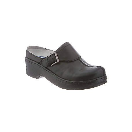 Klogs Footwear Women's Austin Black Smooth Work Clogs, 130330003 at