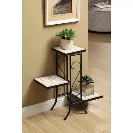 4D Concepts Metal Plant Stand Planters