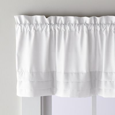 New voile valance Skl Home Holden Window Valance White P7008000013v09 At Tractor Supply Co