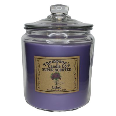 Thompson's Candle Co. Lilac Scented 3-Wick Heritage Jar Candle, 60 oz.