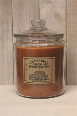 Image showing  Cinnamon Bun Super Scented 3-Wick Heritage Jar Candle, 60 oz.