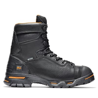 Timberland PRO Men's Endurance Steel Toe Waterproof Insulated Work Boots, 8 in.