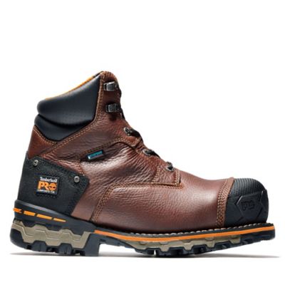 Timberland PRO Men's Boondock Composite Toe Waterproof Insulated Work Boot, 6 in.