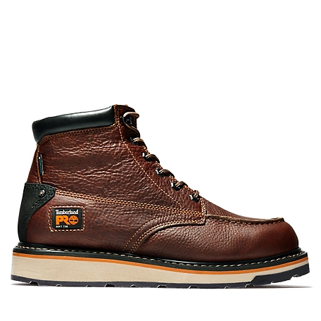 Timberland PRO Men's Gridworks Soft Toe Waterproof Work Boots, 6 in., Dark  Brown at Tractor Supply