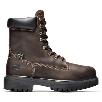 Timberland PRO Men's Direct Attach Soft Toe Waterproof Insulated Work Boots, 8 in.