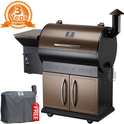 Z Grills 694 Sq In Cooking Area Bronze Black, ZPG-700D