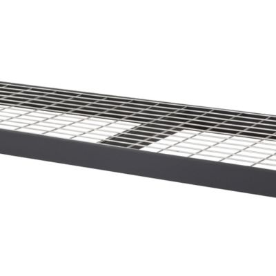 Image showing  3-Tier 77 in. x 24 in. x 72 in. Storage Rack, Black