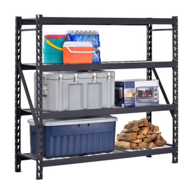 Muscle Rack 4 Level Welded Storage Rack, 77 in. x 24 in. x 72 in.