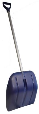 Image showing  14 in. Poly Snow Shovel with Steel Handle
