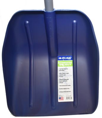 Image showing  14 in. Poly Snow Shovel with Steel Handle