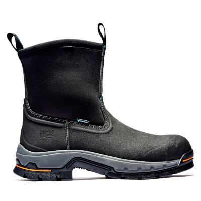 timberland pro pull on steel toe boots