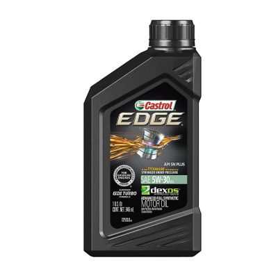 Castrol EDGE 5W-30 Advanced Full Synthetic Motor Oil, 5 Quarts 