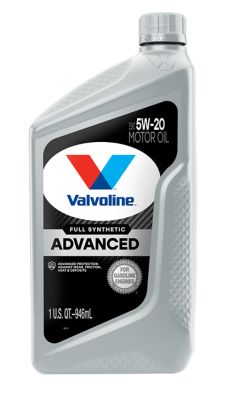 Valvoline Advanced Full Synthetic 5W-20 Motor Oil 1 QT