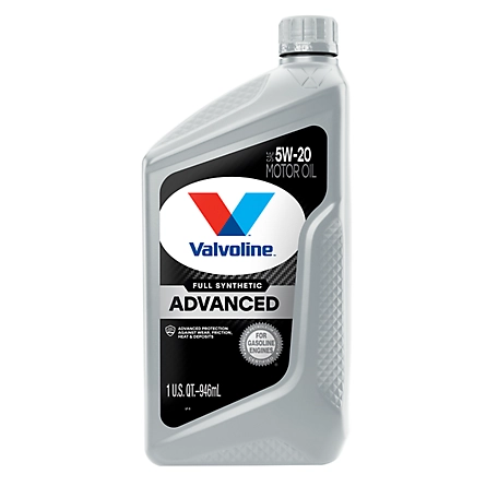 Valvoline Advanced Full Synthetic 5W-20 Motor Oil 1 QT