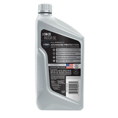 Image showing  1 qt. 5W-20 Advanced Full Synthetic Motor Oil