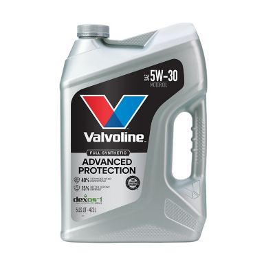 Valvoline 5 qt. SAE 5W-30 Advanced Full Synthetic Motor Oil, Easy Pour