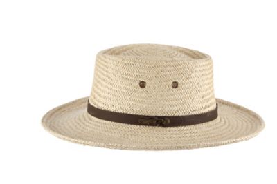 Image showing  Palm Fiber Gambler Hat