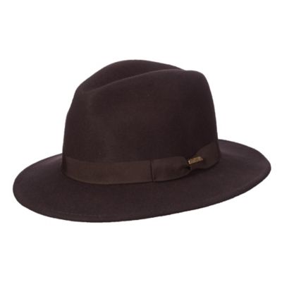 Scala Crushable Wool Felt Safari Hat