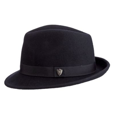 Image showing  Wool Felt Fedora Hat, Black