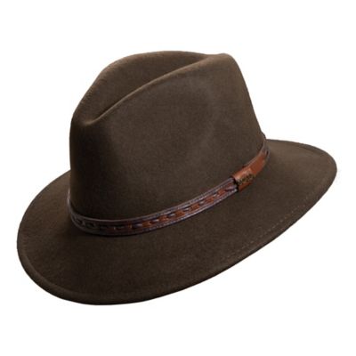 Scala Men's Wool Felt Safari Hat