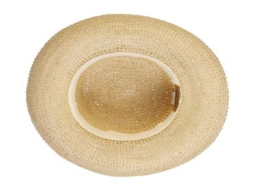 Image showing 5 th Scala Women's Crochet Raffia Hat, Natural