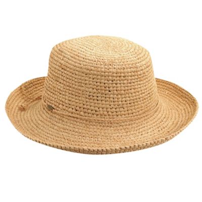 Image showing  Women's Dyed Crochet Raffia Hat