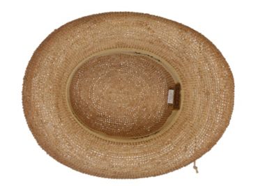 Image showing  Women's Dyed Crochet Raffia Hat