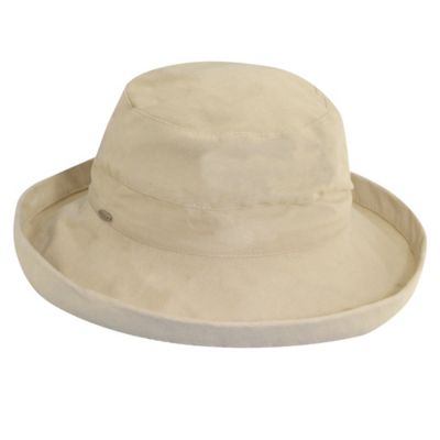 Scala Women's Medium-Brim Cotton Hat