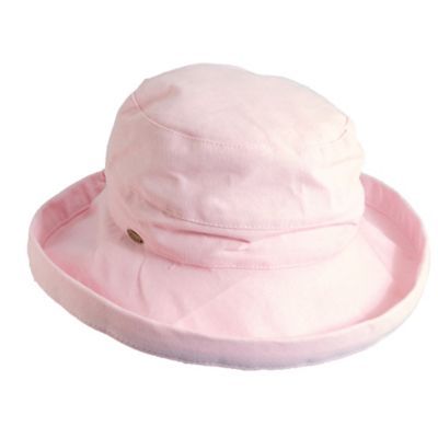 Scala Women's Medium-Brim Cotton Hat