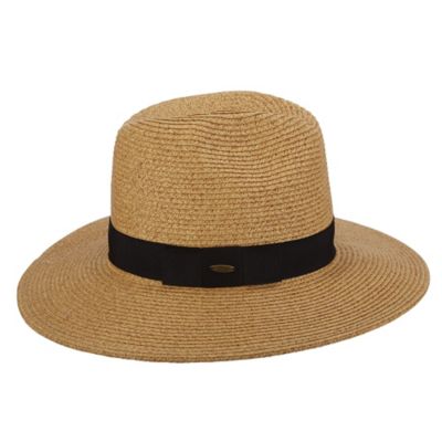 Image showing  Women's Paper Braid Fedora with Ribbon Bow