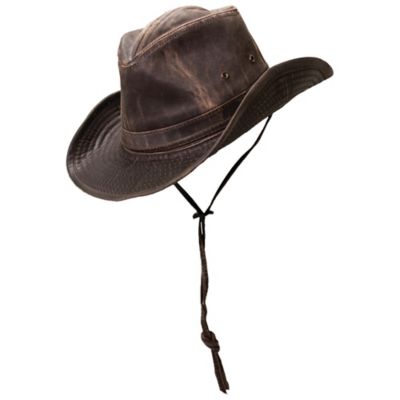 Image showing  Men's Weathered Cotton Shapeable Outback Hat