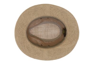 Image showing  Men's Hemp Safari with Leather Trim Hat