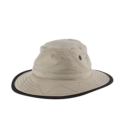 DPC Men's Supplex Dim Brim Fossil Hat, UPF 50+ Protection