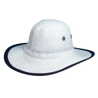 Dorfman Pacific Men's Supplex Dim Brim Fossil Hat, UPF 50+ Protection