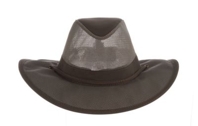 Dorfman Pacific Men's Supplex Mesh Safari Hat, UPF 50+ Protection