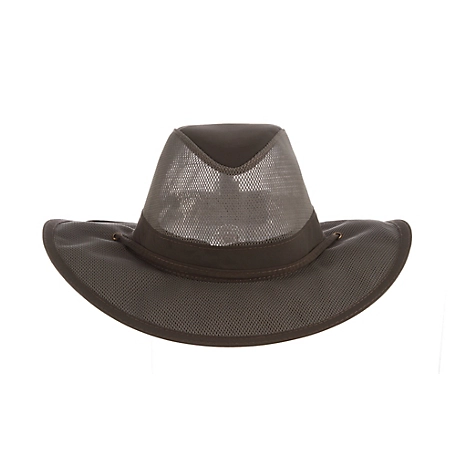 DPC Men's Supplex Mesh Safari Hat, UPF 50+ Protection