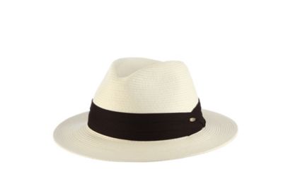 Scala Braided Safari Hat with Black Band