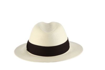 Image showing  Braided Safari Hat with Black Band