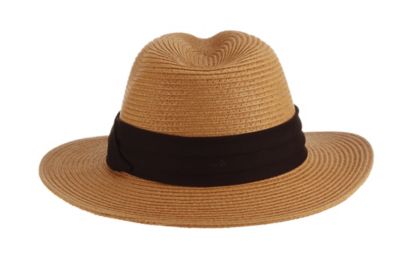 Scala Braided Safari Hat with Black Band