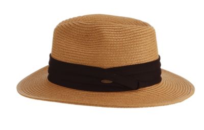 Image showing  Braided Safari Hat with Black Band