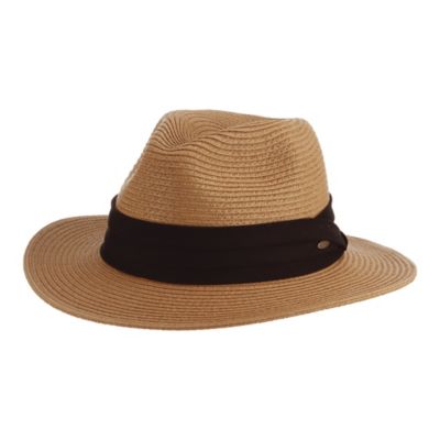 Image showing  Braided Safari Hat with Black Band
