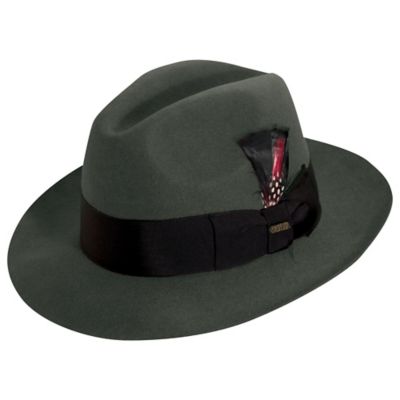 Scala Men's Wool Felt Fedora Hat Fedora hat
