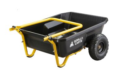 Image showing 5 th Gorilla Carts 4 cu. ft. 300 lb. Capacity Poly Yard Cart