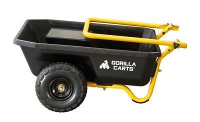 Image showing 9 th Gorilla Carts 4 cu. ft. 300 lb. Capacity Poly Yard Cart