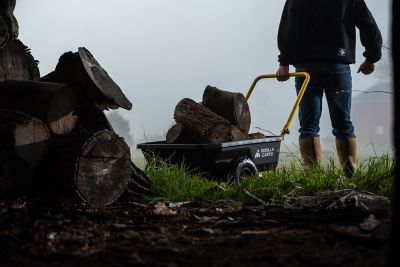 Image showing 10 th Gorilla Carts 4 cu. ft. 300 lb. Capacity Poly Yard Cart