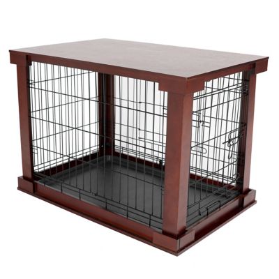 Aivituvin AIR100 Wooden Dog Crate with Folding Design Strong Iron Frame at Tractor Supply Co