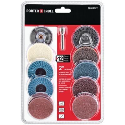PORTER-CABLE PCQ12SET 12 pc. 2 in. Twist Lock Set