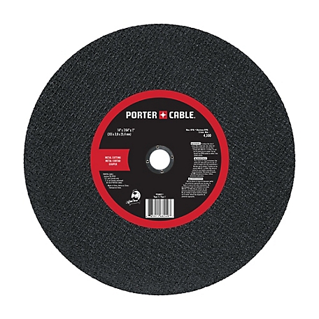 PORTER-CABLE PCA8011 14 in. Metal Cut-Off Wheel, 3/32 in.